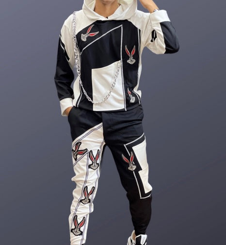 MC Stan Full Track Suit - Combo - Black – revolvefashion07
