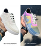 Color Change Sneaker Shoes - White - revolvefashion07