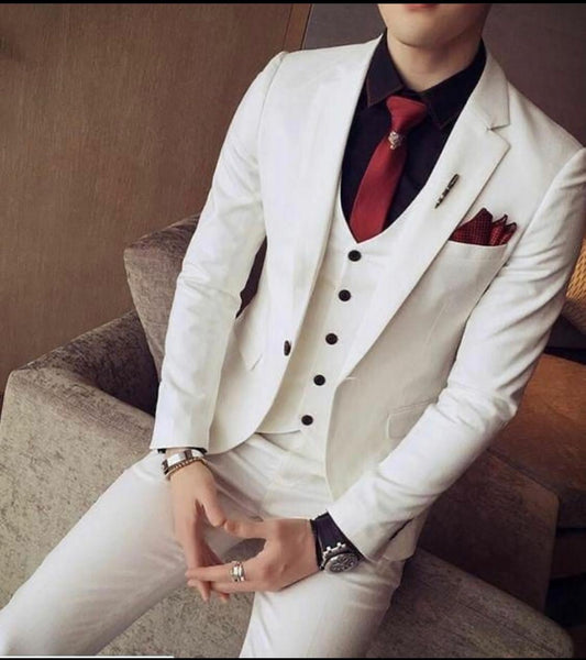 EXCLUSIVE WHITE 5 PCS SUIT - revolvefashion07