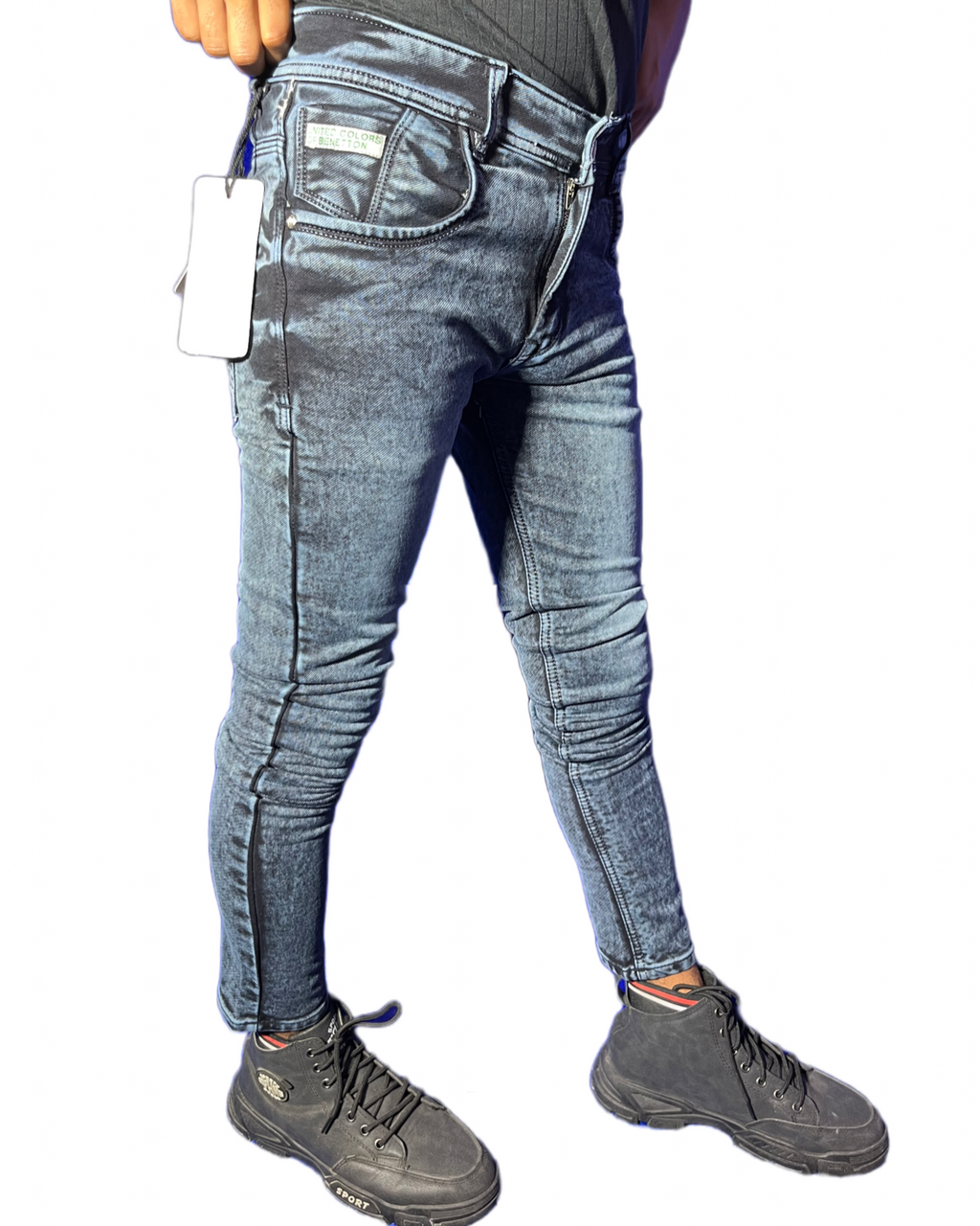 FUDE PRIDE Slim Men Dark Blue Jeans - Buy FUDE PRIDE Slim Men Dark Blue  Jeans Online at Best Prices in India | Flipkart.com