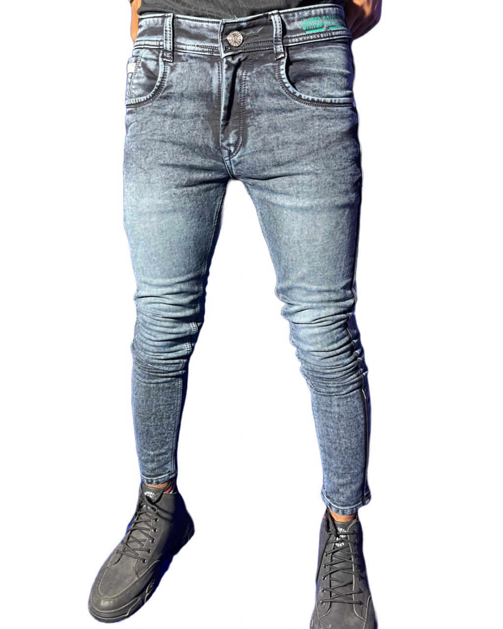 Buy B2b Men Ripped Denim Jeans wholesale Rs. 525 in India