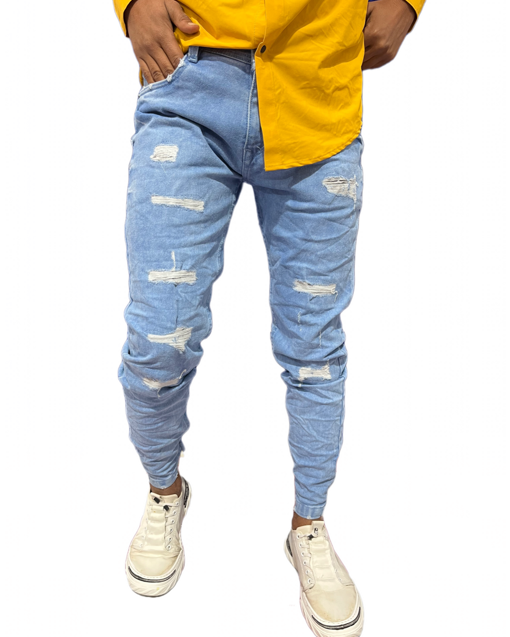 Casual Wear Mens Denim Damage Jeans, Waist Size: 38 at Rs 600/piece in  Mumbai
