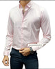 Plain Satin Shirt - Light Pink - revolvefashion07
